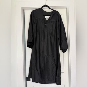 Black graduation gown